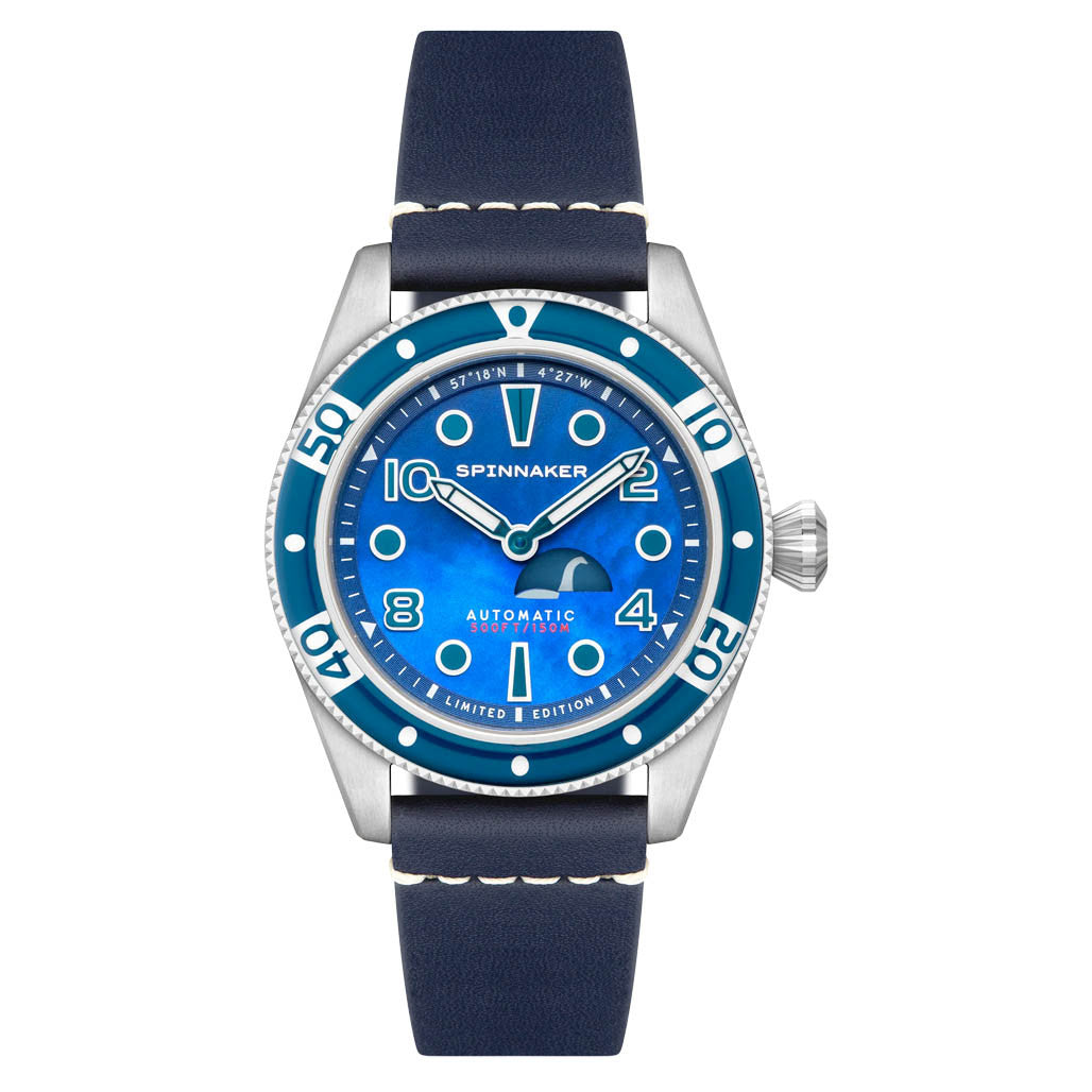 Spinnaker Fleuss Pearl Diver LE in Nessie Blue #SP-5168-01 — Long