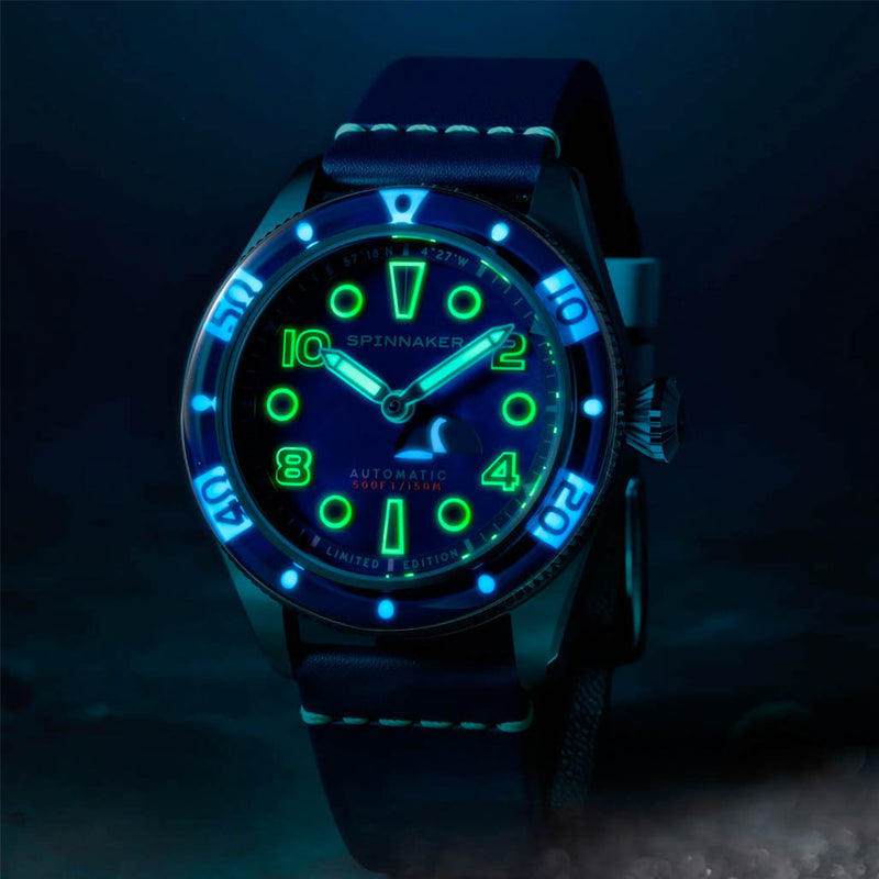 Spinnaker Fleuss Pearl Diver LE in Nessie Blue #SP-5168-01