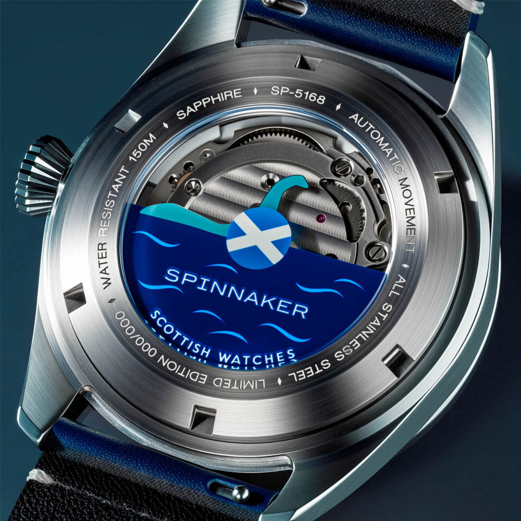 Spinnaker Fleuss Pearl Diver LE in Nessie Blue #SP-5168-01 — Long