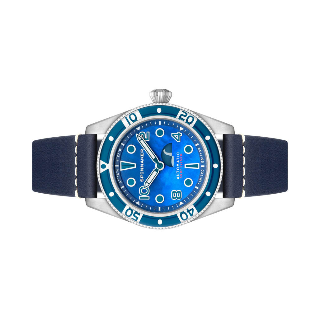 Spinnaker Fleuss Pearl Diver LE in Nessie Blue #SP-5168-01 — Long