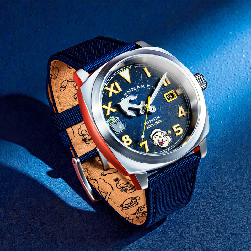 Spinnaker Hull California Dial Popeye Sailors and Sweethearts LE Watch in Navy #SP-5169-01