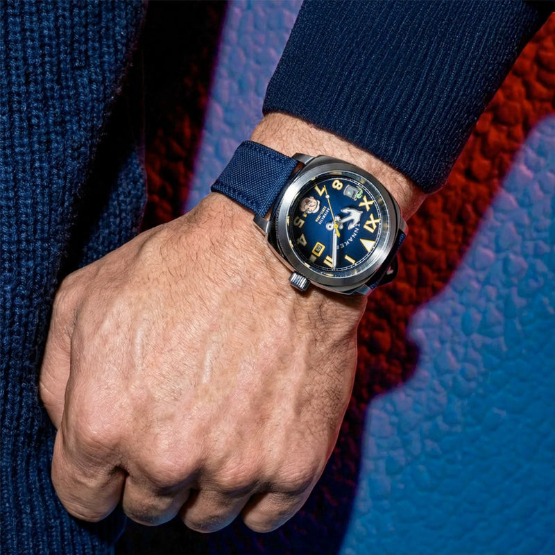 Spinnaker Hull California Dial Popeye Sailors and Sweethearts LE Watch in Navy #SP-5169-01