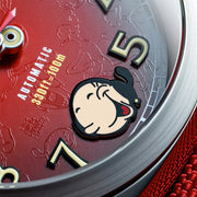 Spinnaker Hull California Dial Popeye Sailors and Sweethearts LE Watch in Red #SP-5169-02
