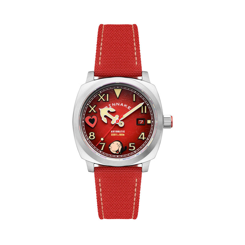 Spinnaker Hull California Dial Popeye Sailors and Sweethearts LE Watch in Red #SP-5169-02