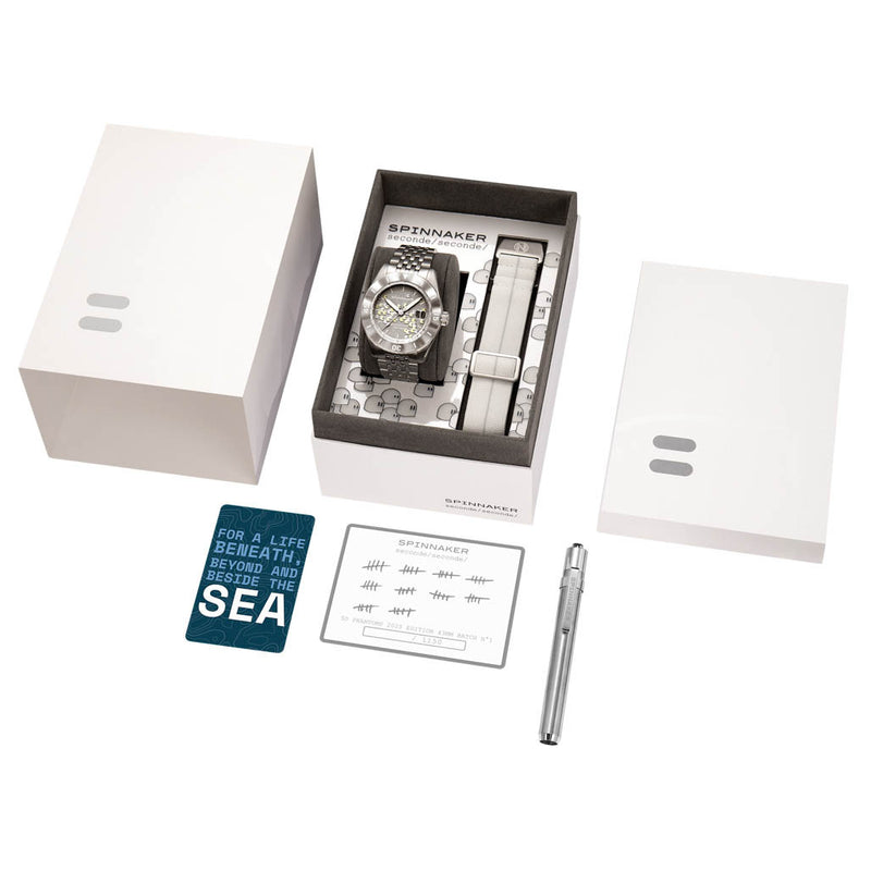 Spinnaker x SECONDE SECONDE 2025 Limited Edition Fleuss 43 Watch #SP-5170-11B