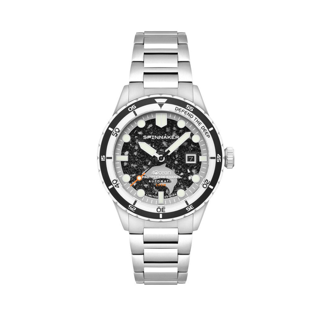Spinnaker 4ocean Limited Edition Hass Watch with Shark Dial #SP