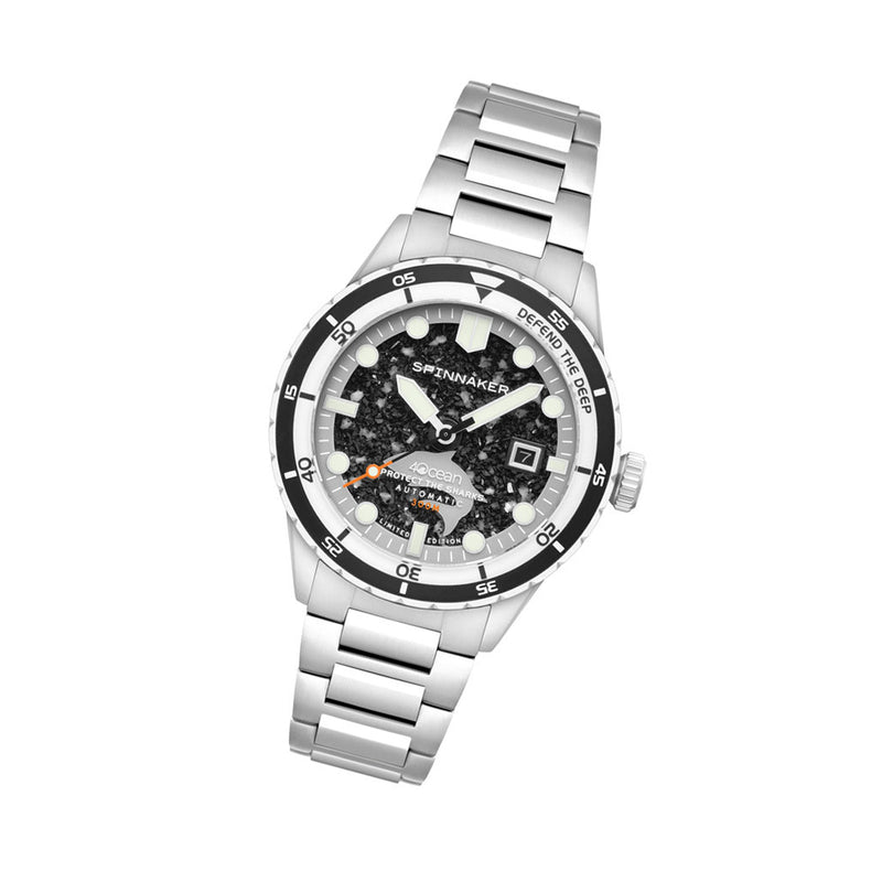 Spinnaker 4ocean Limited Edition Hass Watch with Shark Dial #SP-5172-22