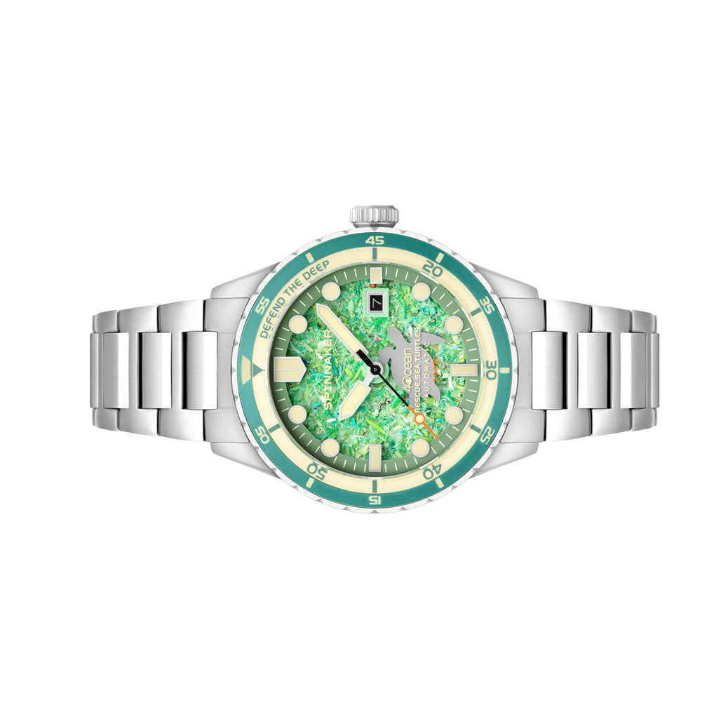 Spinnaker 4ocean Limited Edition Hass Watch with Sea Turtle Dial