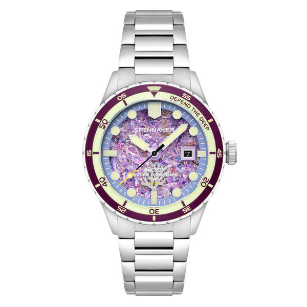 Spinnaker 4ocean Limited Edition Hass Watch with Coral Reef Dial #SP-5172-44