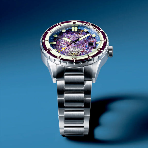 Spinnaker 4ocean Limited Edition Hass Watch with Coral Reef Dial #SP-5172-44