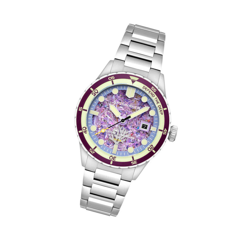 Spinnaker 4ocean Limited Edition Hass Watch with Coral Reef Dial #SP-5172-44