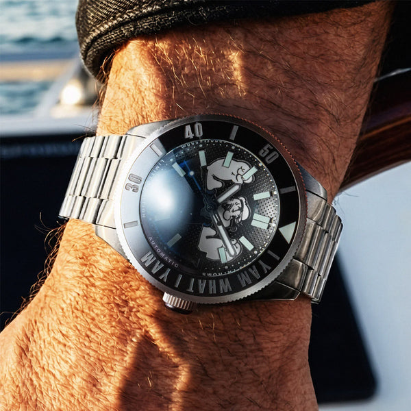 Spinnaker x Popeye Piccard Forearm Fury in Barnacle Black #SP-5173-11