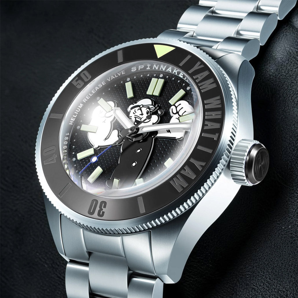 Spinnaker x Popeye Piccard Forearm Fury in Barnacle Black #SP-5173