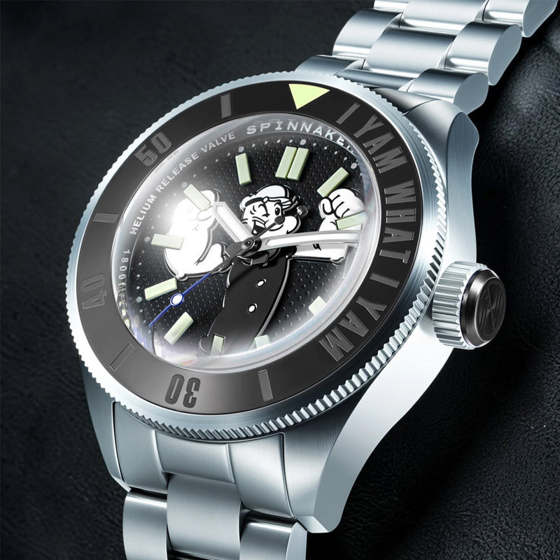 Spinnaker x Popeye Piccard Forearm Fury in Barnacle Black #SP-5173-11
