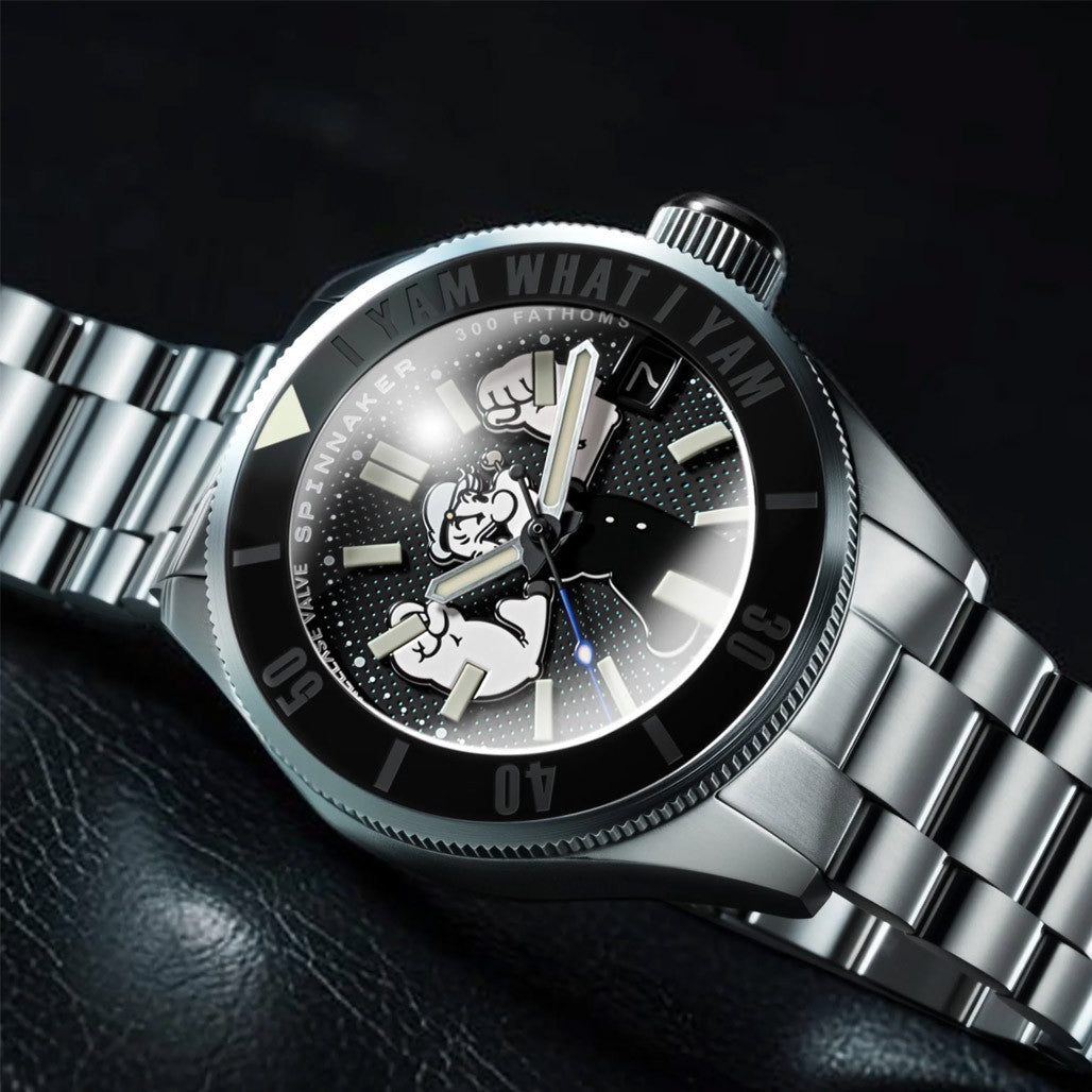 Spinnaker x Popeye Piccard Forearm Fury in Barnacle Black #SP-5173