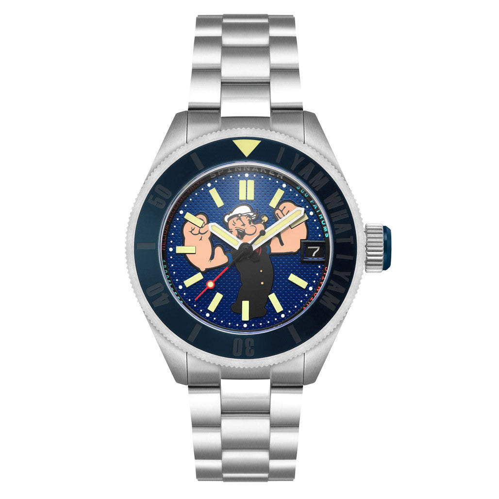 L GEAR SOLID 3 x Popeye　スペシャルバンダナ Spinnaker x Popeye Piccard Forearm Fury in Buoy Blue #SP-5173-22