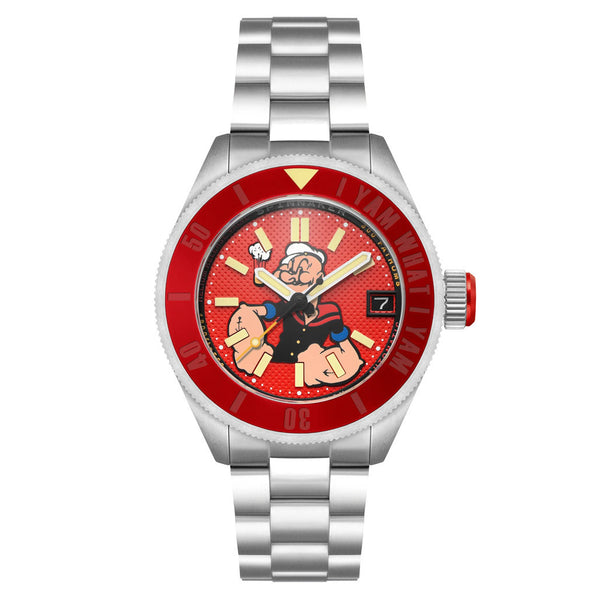 Spinnaker x Popeye Piccard Forearm Fury in Blistering Red #SP-5173