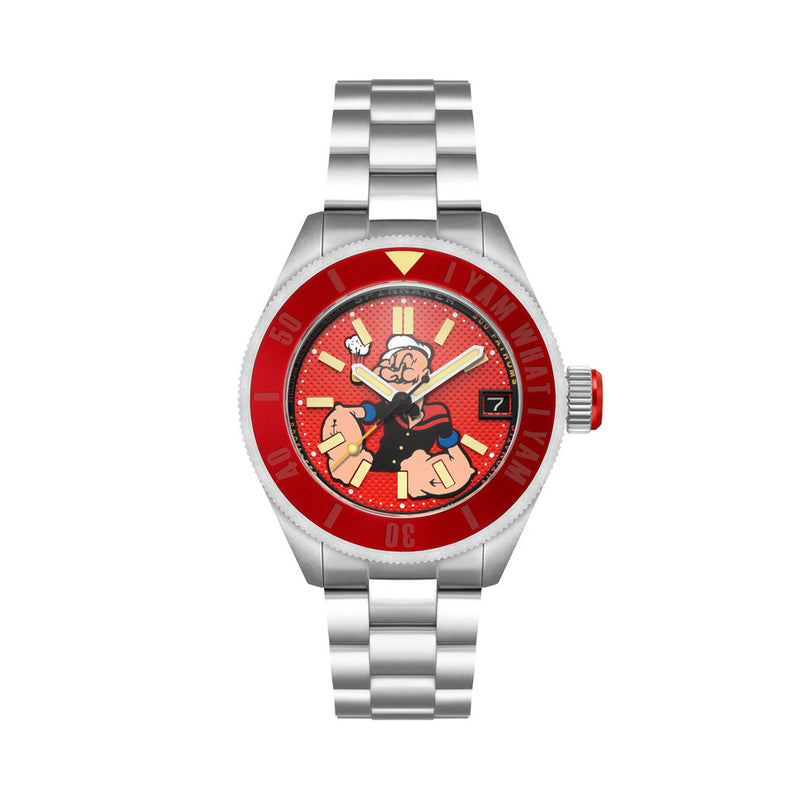 Spinnaker x Popeye Piccard Forearm Fury in Blistering Red #SP-5173-33