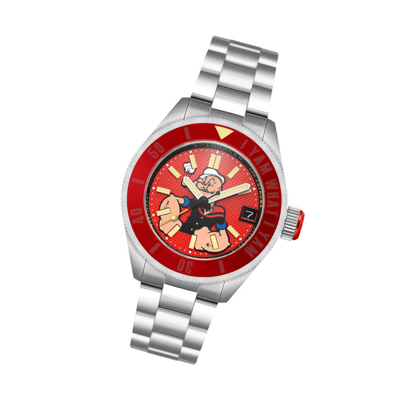 Spinnaker x Popeye Piccard Forearm Fury in Blistering Red #SP-5173-33