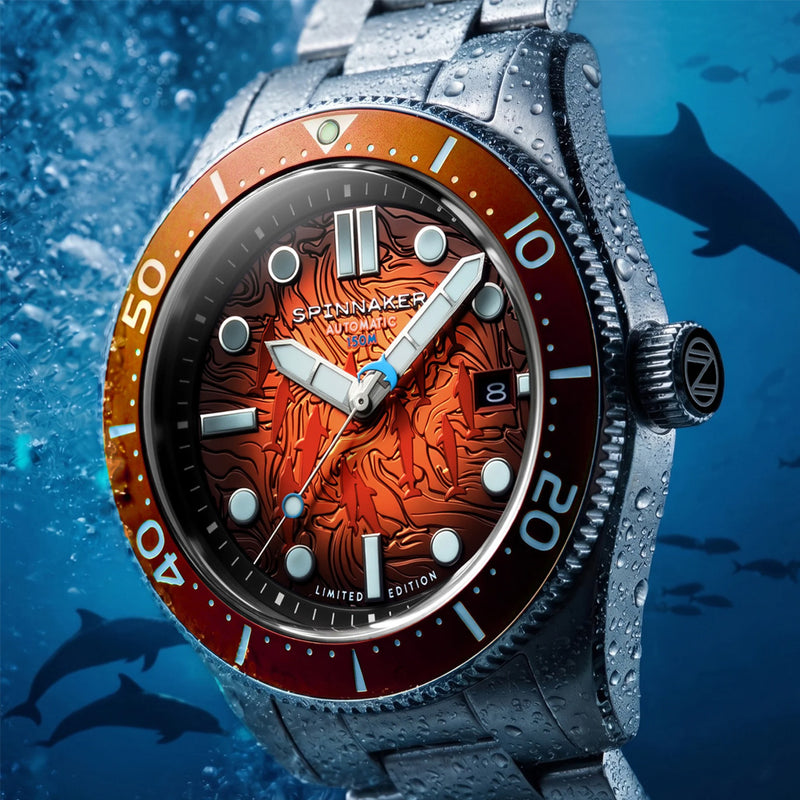 Spinnaker Croft Mid-Size Dolphin Project Sunrise Splash #SP-5177-33