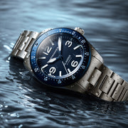 Spinnaker x Islander Croft 39mm Tactical Watch in Glacier Blue #SP-5192-LIW22