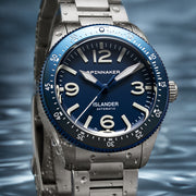 Spinnaker x Islander Croft 39mm Tactical Watch in Glacier Blue #SP-5192-LIW22