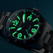 Spinnaker x Islander Croft 39mm Tactical Watch in Glacier Blue #SP-5192-LIW22