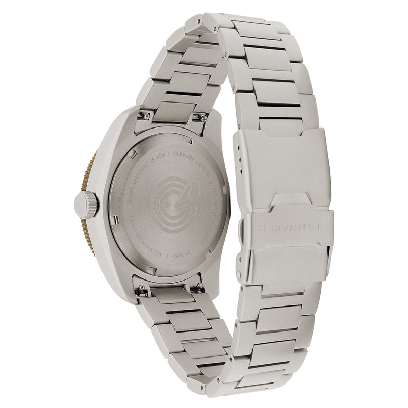 Spinnaker x Islander Croft 39mm Tactical Watch in Ashen Alloy #SP-5192-LIW33