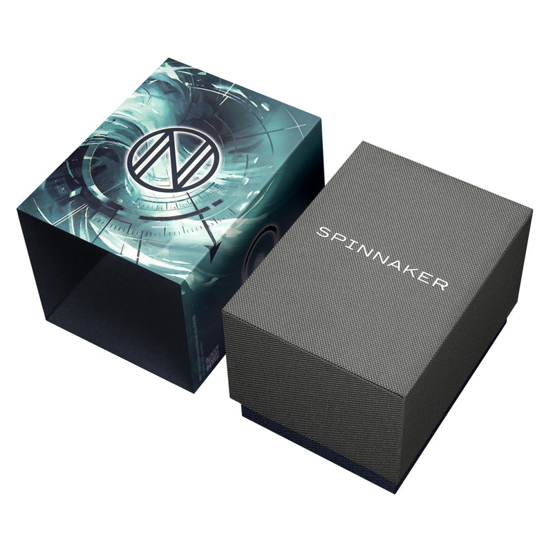 Spinnaker x Islander Croft 39mm Tactical Watch in Glacier Blue #SP-5192-LIW22