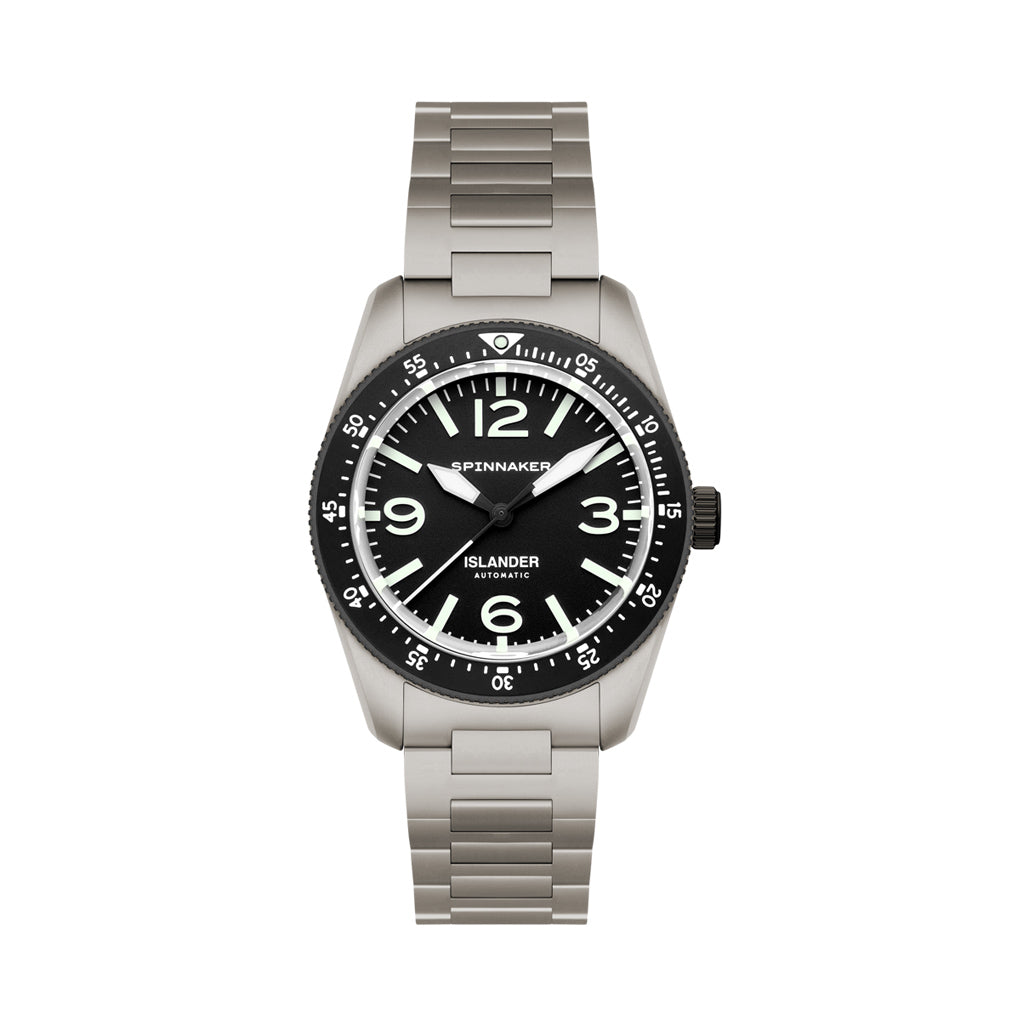 SMITH ブラッガー21 50thAnniversary Spinnaker x Islander Croft 39mm Tactical Watch in Ink Tone #SP