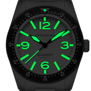 Spinnaker x Islander Croft 39mm Tactical Watch with Dawn White #SP-5192-LIW44