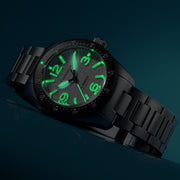 Spinnaker x Islander Croft 39mm Tactical Watch with Dawn White #SP-5192-LIW44