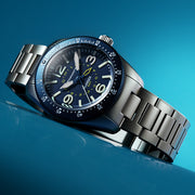 Spinnaker x Islander Croft 39mm Tactical GMT Watch in Skyline Blue #SP-5193-LIW22