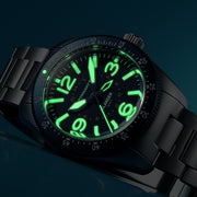 Spinnaker x Islander Croft 39mm Tactical GMT Watch in Skyline Blue #SP-5193-LIW22
