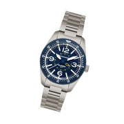 Spinnaker x Islander Croft 39mm Tactical GMT Watch in Skyline Blue #SP-5193-LIW22
