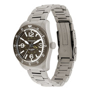 Spinnaker x Islander Croft 39mm Tactical GMT Watch in Charcoal Grey #SP-5193-LIW33