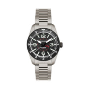 Spinnaker x Islander Croft 39mm Tactical GMT Watch in Cinder Design #SP-5193-LIW11