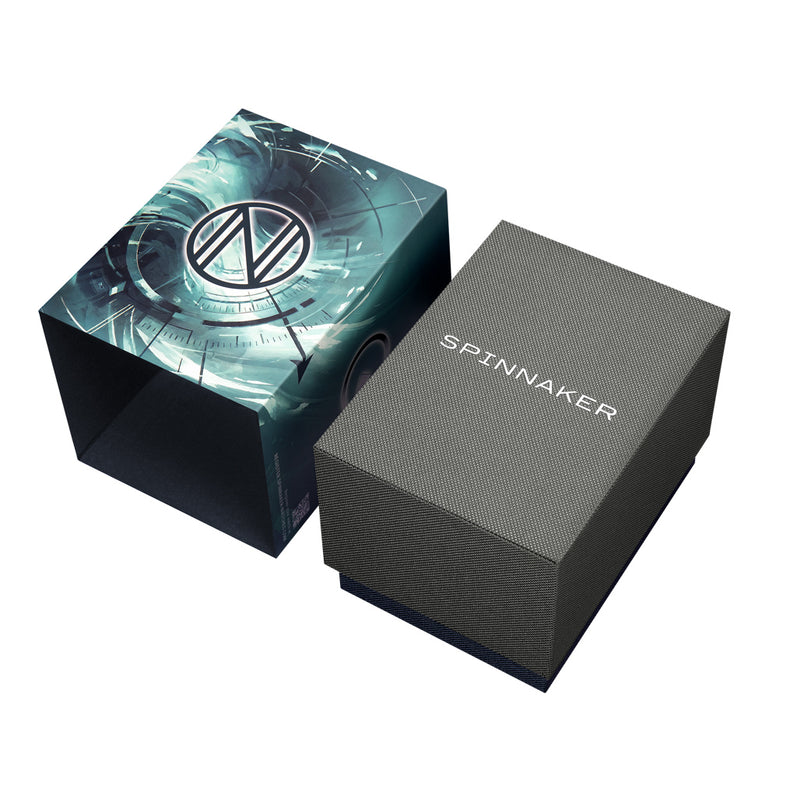 Spinnaker x Islander Croft 39mm Tactical GMT Watch in Pure Essence #SP-5193-LIW44