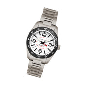 Spinnaker x Islander Croft 39mm Tactical GMT Watch in Pure Essence #SP-5193-LIW44