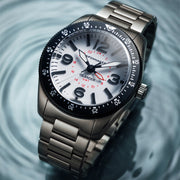 Spinnaker x Islander Croft 39mm Tactical GMT Watch in Pure Essence #SP-5193-LIW44