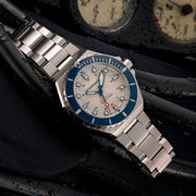 Spinnaker x Islander Dumas Limited Edition Watch with Sand White Dial #SP-5081-LIW11 lifestyle