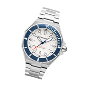 Spinnaker x Islander Dumas Limited Edition Watch with Sand White Dial #SP-5081-LIW11 tilt
