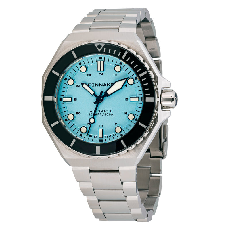 Spinnaker x Islander Dumas Limited Edition Watch with Light Blue Dial #SP-5081-LIW33 pan