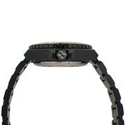 Spinnaker x Islander Dumas Limited Edition PVD Watch with Full Lume Dial #SP-5081-LIW44 crown
