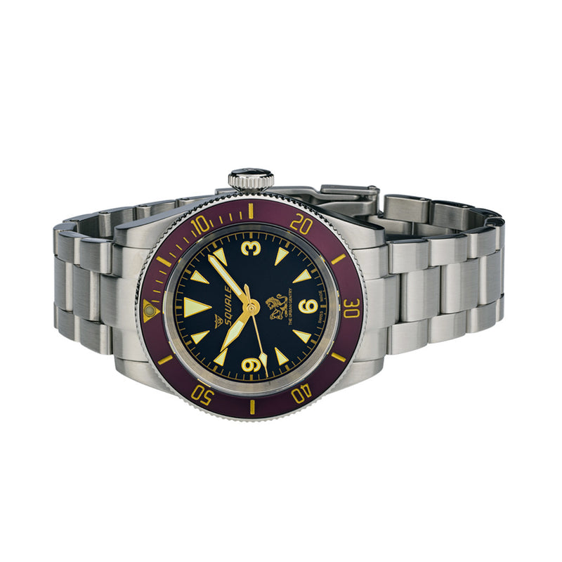Squale 1545 Limited Edition TGV Dive Watch #1545TGV.AC side