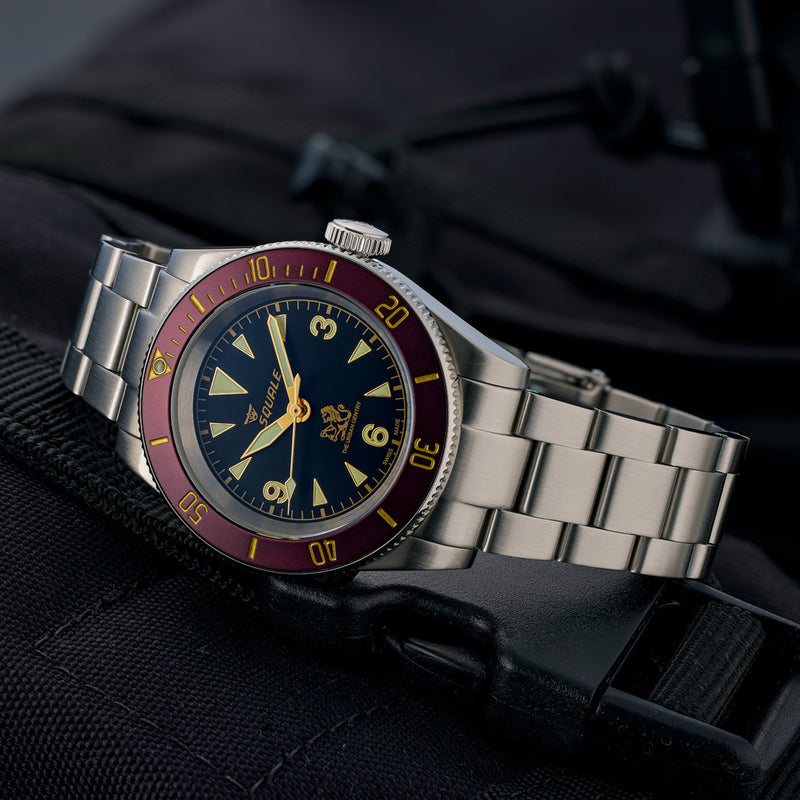 Squale 1545 Limited Edition TGV Dive Watch #1545TGV.AC lifestyle