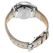 Seiko 5 Sports Automatic Watch with Tan Dial and 28mm Case #SRE005 Back