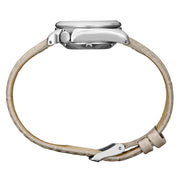 Seiko 5 Sports Automatic Watch with Tan Dial and 28mm Case #SRE005 Crown
