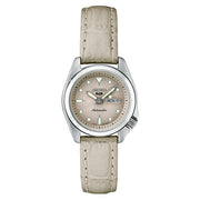 Seiko 5 Sports Automatic Watch with Tan Dial and 28mm Case #SRE005 Zoom