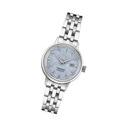 Seiko Presage 30mm Dress Watch with Blue Embossed Dial #SRE007